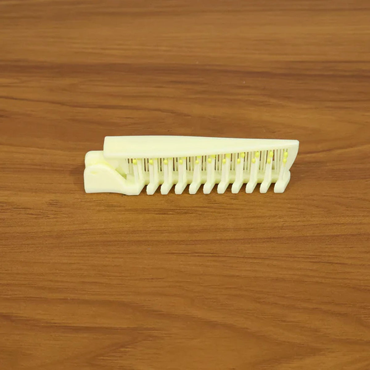 2 In 1 Foldable Hair Comb with Brush (1 Pc)
