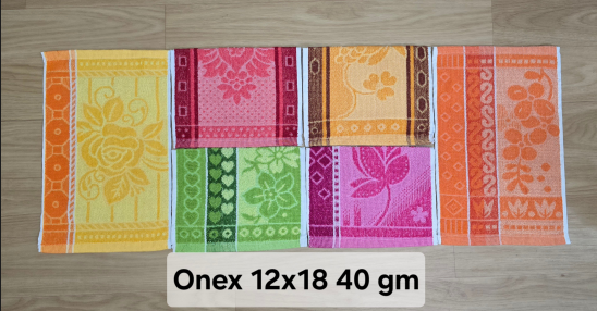 Soft Onex Small Cotton Blend Hand Towel 11 x 17 ( 35gm-40gm ) ( one pc )