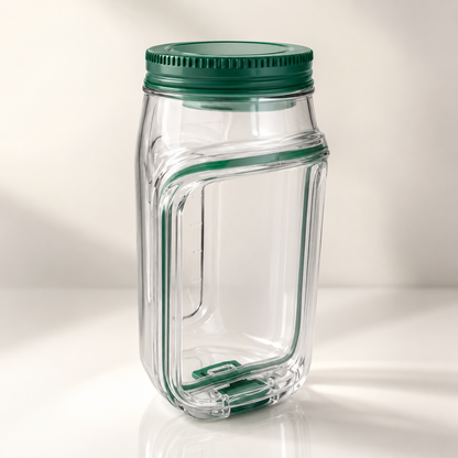 2-in-1 Salad Jar & Bowl