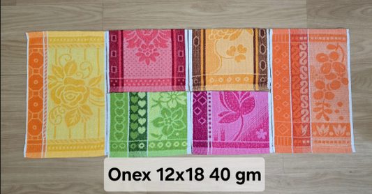Soft Onex Small Cotton Blend Hand Towel 11 x 17 ( 35gm-40gm ) ( one pc )